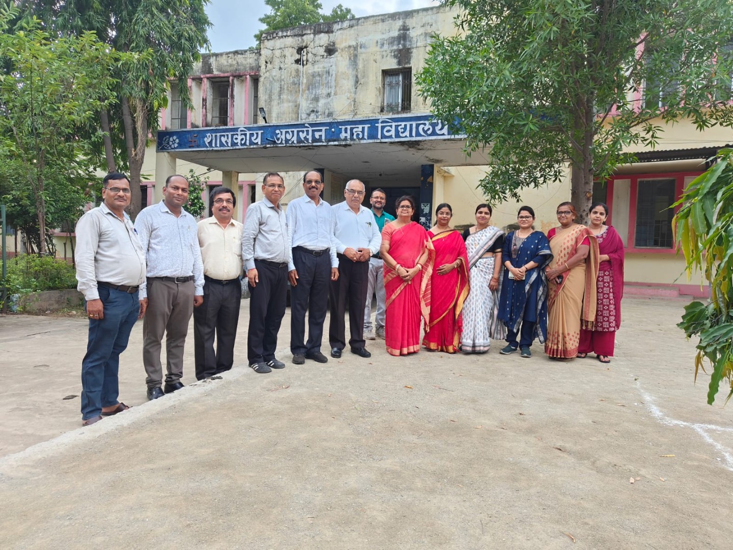 Visit of A.D. Sir